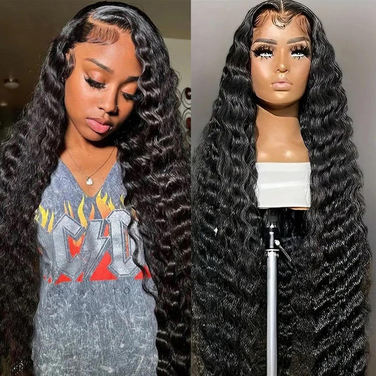 Loose Wave 13x4 Transparent Lace Front Wig